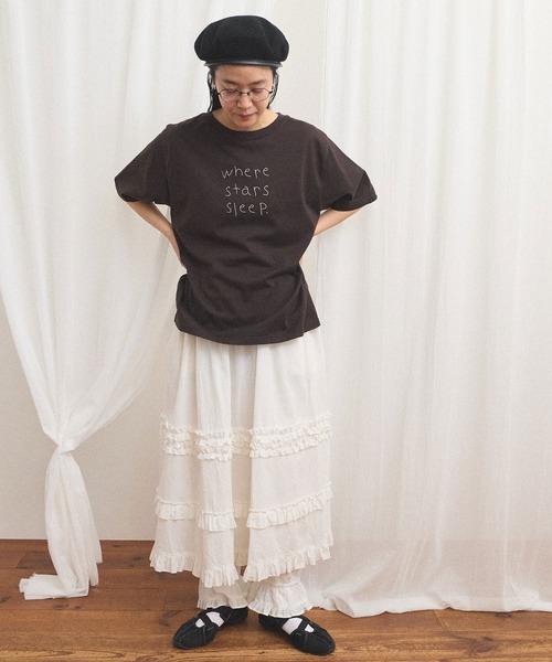 fig London(フィグロンドン)の「deco skirt(スカート・レディース・ホワイト/ブラック/チェック・FREE)」の13枚目の写真