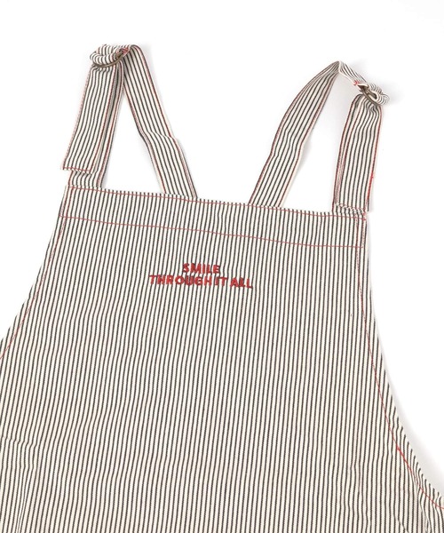 niko and...（ニコアンド）の「ヒッコリーエプロン（エプロン・レディース・グリーン/ブラック・0）」の10枚目の写真