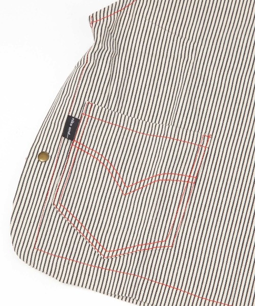 niko and...（ニコアンド）の「ヒッコリーエプロン（エプロン・レディース・グリーン/ブラック・0）」の11枚目の写真