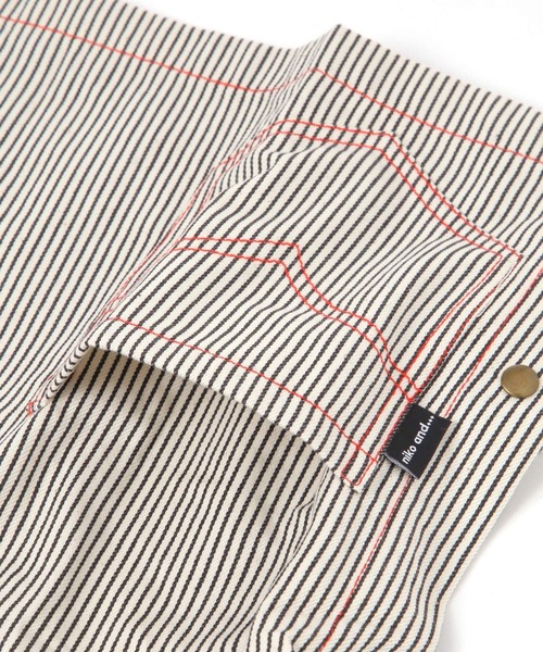 niko and...（ニコアンド）の「ヒッコリーエプロン（エプロン・レディース・グリーン/ブラック・0）」の12枚目の写真