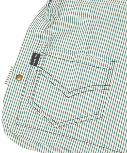 niko and...（ニコアンド）の「ヒッコリーエプロン（エプロン・レディース・グリーン/ブラック・0）」の4枚目の写真