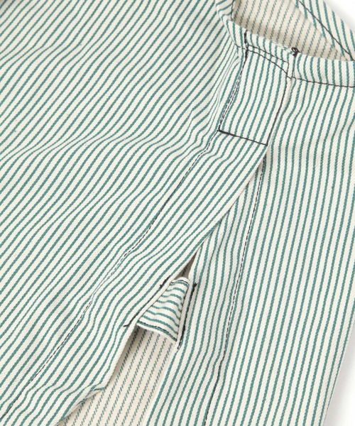 niko and...（ニコアンド）の「ヒッコリーエプロン（エプロン・レディース・グリーン/ブラック・0）」の5枚目の写真