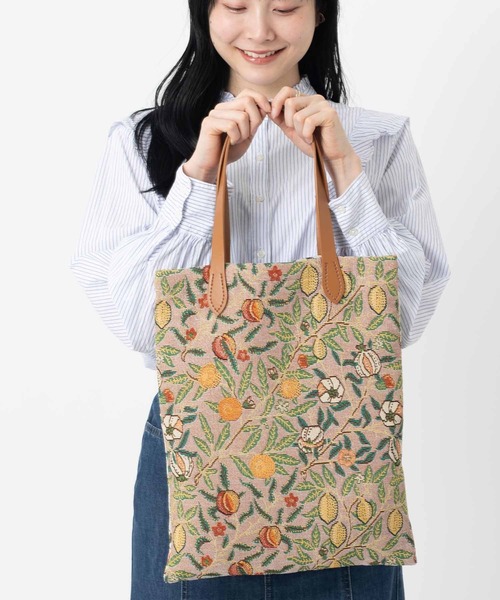 Jubilee（ジュビリー）の「ウィリアムモリス柄 ジャカード織 トートバッグ（トートバッグ・レディース・その他1/その他2/その他5/その他6/その他4/その他3・FREE）」の15枚目の写真