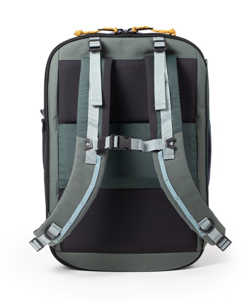TOPO DESIGNS（トポデザインズ）の「拡張可能バック【TOPO DESIGNS / トポデザイン】GLOBAL TRAVEL BACKPACK（バックパック/リュック・レディース・ブルー系・ONE SIZE）」の5枚目の写真