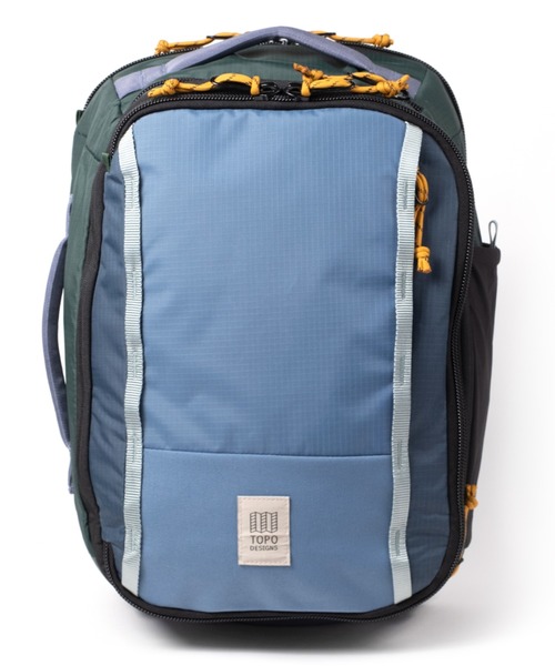 TOPO DESIGNS（トポデザインズ）の「拡張可能バック【TOPO DESIGNS / トポデザイン】GLOBAL TRAVEL BACKPACK（バックパック/リュック・レディース・ブルー系・ONE SIZE）」の6枚目の写真