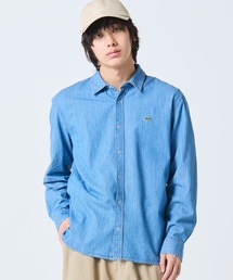 LACOSTE | ライトウェイトデニムシャツ(シャツ/ブラウス)