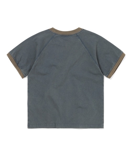 thisisneverthat（ディスイズネバーザット）の「Faded Raglan W Tee（Tシャツ/カットソー・メンズ・イエロー系その他/ネイビー・M/S）」の4枚目の写真