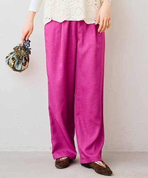 FELISSIMO｜フェリシモのパンツ（ピンク/桃色系）通販 - ZOZOTOWN