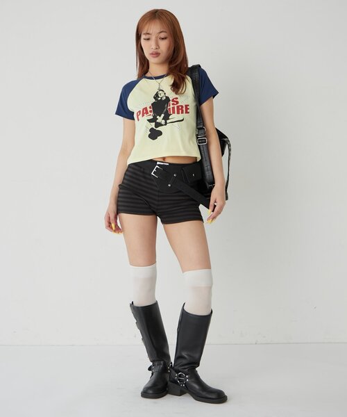 WHO'S WHO gallery（フーズフーギャラリー）の「シャーロットスターチビラグラン（Tシャツ/カットソー・レディース・オフホワイト/イエロー/ピンク・FREE）」の13枚目の写真