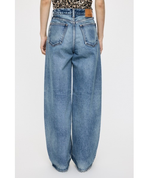 セール】MIDRISE CURVED WIDE STRAIGHT（デニムパンツ）｜MOUSSY