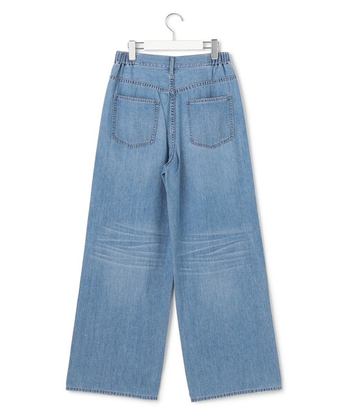 23区(ニジュウサンク)の「LIGHT DENIM ワイド パンツ(デニムパンツ・レディース・スカイブルー系・38)」の12枚目の写真