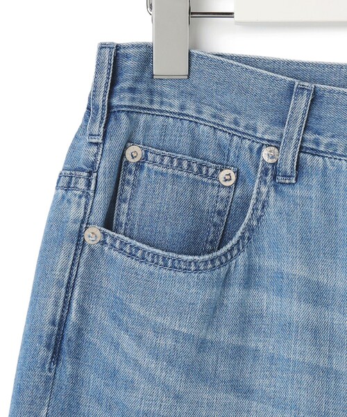 23区(ニジュウサンク)の「LIGHT DENIM ワイド パンツ(デニムパンツ・レディース・スカイブルー系・38)」の9枚目の写真