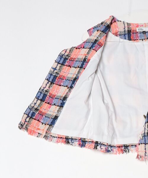 DOUBLE STANDARD CLOTHING（ダブルスタンダードクロージング）の「サマーツイード チェックベスト（シャツ/ブラウス・レディース・ベージュ・38/36）」の14枚目の写真