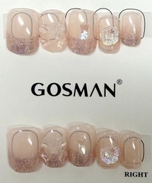 CLOTHY（クロシィ）の「【その日の気分で、ネイルを着替える】ネイルチップ（ワンサイズ）（ネイルシール/ネイルチップ）」