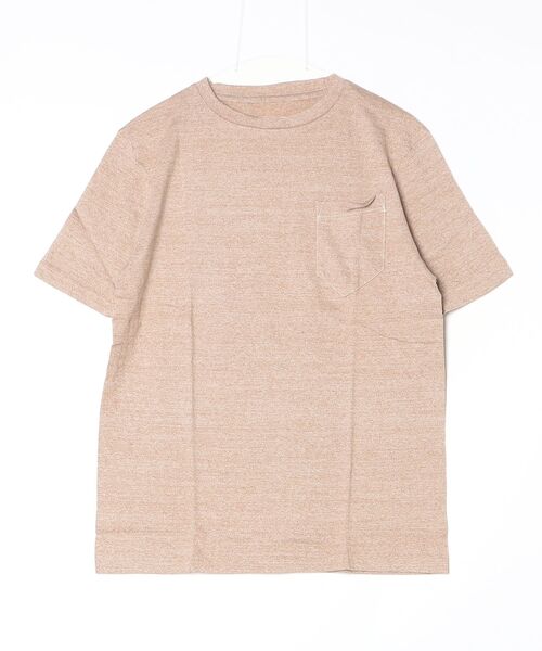 Sanca（サンカ）の「【Sanca】サンカ/ TWIST 天竺 POCKET CREW（Tシャツ/カットソー・メンズ・グリーン/ライム/レッド/オリーブ/グレー/サックスブルー/ブラウン・2/3）」の3枚目の写真