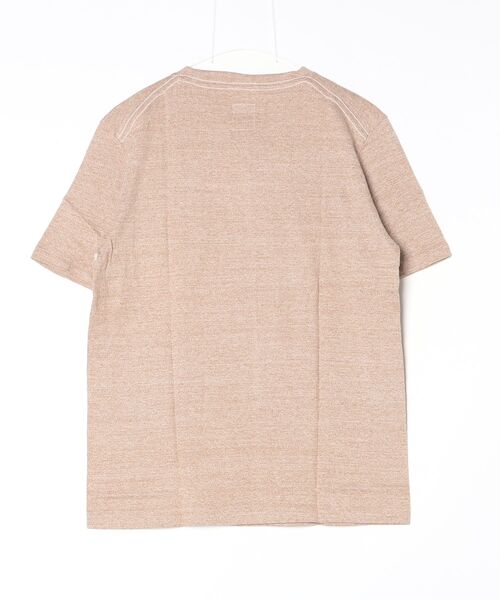 Sanca（サンカ）の「【Sanca】サンカ/ TWIST 天竺 POCKET CREW（Tシャツ/カットソー・メンズ・グリーン/ライム/レッド/オリーブ/グレー/サックスブルー/ブラウン・2/3）」の8枚目の写真