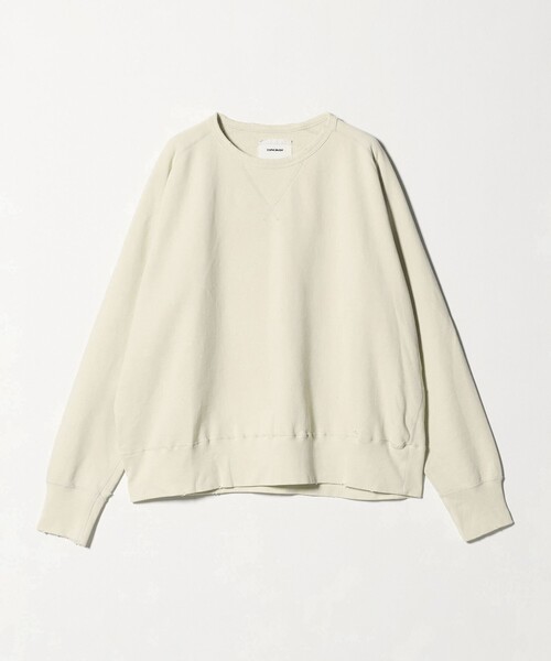 concause(コンコース)の「<concause> Crewneck Sweat Shirt/スウェットシャツ(スウェット・メンズ・ブラック/オフホワイト/ケリーグリーン・4/5)」の2枚目の写真