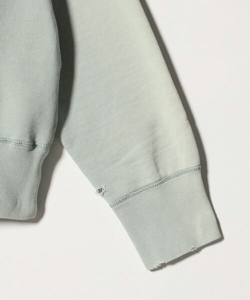 concause(コンコース)の「<concause> Crewneck Sweat Shirt/スウェットシャツ(スウェット・メンズ・ブラック/オフホワイト/ケリーグリーン・4/5)」の6枚目の写真