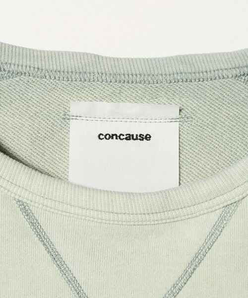 concause(コンコース)の「<concause> Crewneck Sweat Shirt/スウェットシャツ(スウェット・メンズ・ブラック/オフホワイト/ケリーグリーン・4/5)」の13枚目の写真