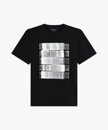 プリント コットン 半袖 アーティスト Tシャツ "Alexis Cladière"