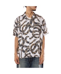 CALEE | ALLOVER SNAKE PATTERN S/S SH(Tシャツ/カットソー)