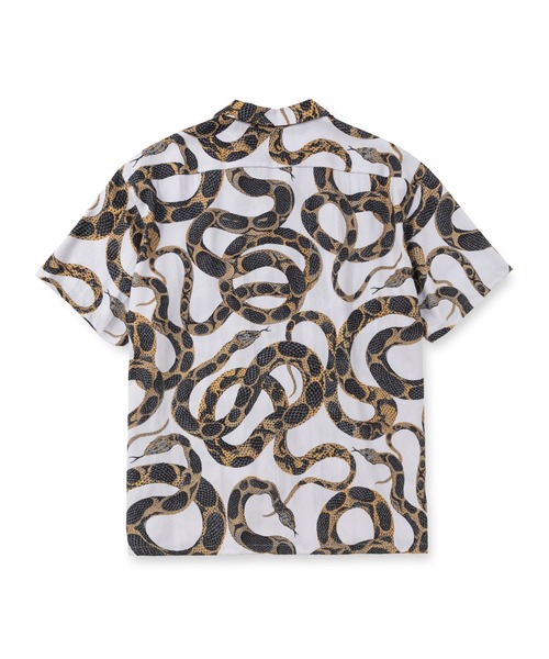 CALEE(キャリー)の「ALLOVER SNAKE PATTERN S/S SH(Tシャツ/カットソー・メンズ・ホワイト系その他・SMALL/MEDIUM/LARGE/X-LARGE/XX-LARGE)」の3枚目の写真