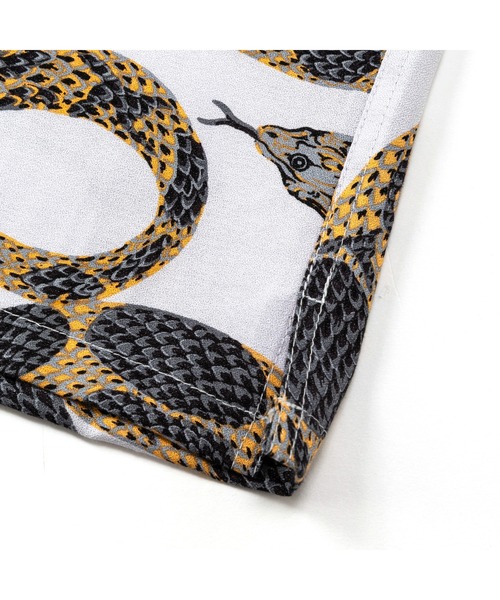 CALEE(キャリー)の「ALLOVER SNAKE PATTERN S/S SH(Tシャツ/カットソー・メンズ・ホワイト系その他・SMALL/MEDIUM/LARGE/X-LARGE/XX-LARGE)」の7枚目の写真