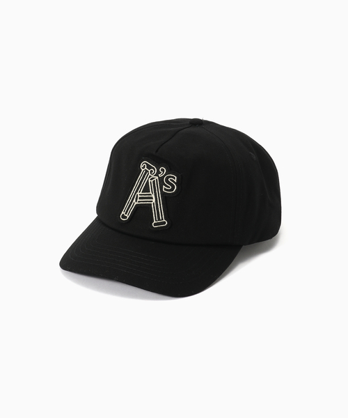 ARIES(アリーズ)の「ARIES / アリーズCOLUMN A CAP(キャップ・メンズ・ブラック・FREE)」の1枚目の写真