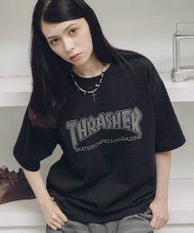 THRASHER×MSG 別注 ラインストーンTシャツ
