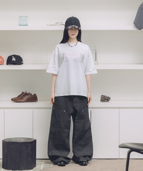 THRASHER(スラッシャー)の「THRASHER×MSG 別注 ラインストーンTシャツ(Tシャツ/カットソー・メンズ・ブラック系/ブルー系/ホワイト/グレー系/ブラック・S/M/L/XL)」の11枚目の写真