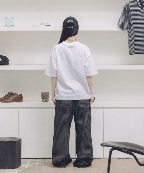 THRASHER(スラッシャー)の「THRASHER×MSG 別注 ラインストーンTシャツ(Tシャツ/カットソー・メンズ・ブラック系/ブルー系/ホワイト/グレー系/ブラック・S/M/L/XL)」の14枚目の写真
