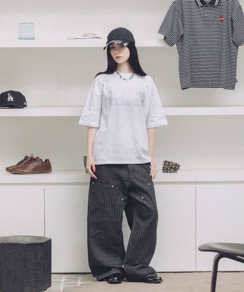 THRASHER(スラッシャー)の「THRASHER×MSG 別注 ラインストーンTシャツ(Tシャツ/カットソー・メンズ・ブラック系/ブルー系/ホワイト/グレー系/ブラック・S/M/L/XL)」の15枚目の写真
