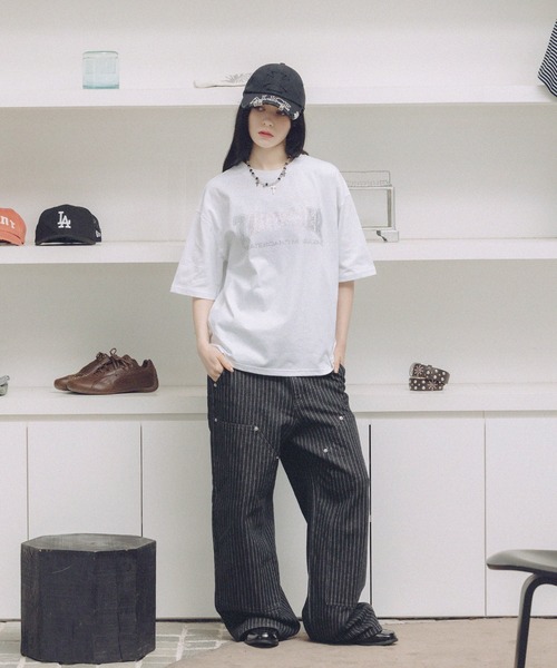 THRASHER(スラッシャー)の「THRASHER×MSG 別注 ラインストーンTシャツ(Tシャツ/カットソー・メンズ・ブラック系/ブルー系/ホワイト/グレー系/ブラック・S/M/L/XL)」の19枚目の写真
