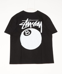 【STUSSY】ステューシー 8BALL HALF T-SHIRTS ロゴ 半袖 Tシャツ/ 1905103