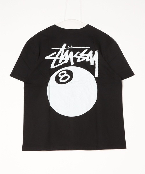 STUSSY（ステューシー）の「【STUSSY】ステューシー 8BALL HALF T-SHIRTS ロゴ 半袖 Tシャツ/ 1905103（Tシャツ/カットソー・レディース・ホワイト/ブラック・LARGE/X-LARGE/MEDIUM）」の2枚目の写真
