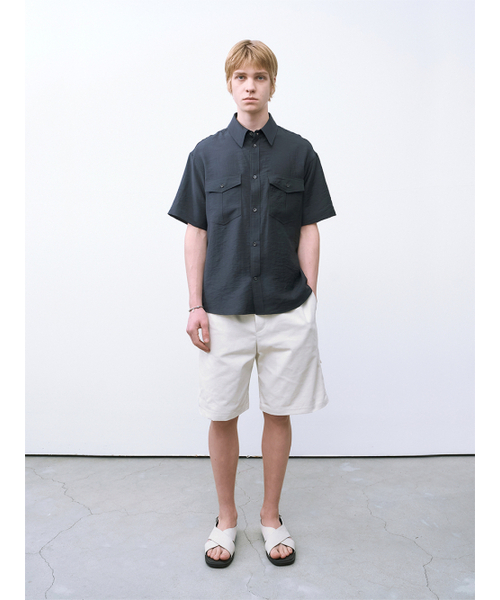 AFTERPRAY（アフタープレイ）の「オックスフォードロールアップイージーショーツアイボリー（その他パンツ・メンズ・その他・SMALL/MEDIUM/LARGE）」の9枚目の写真