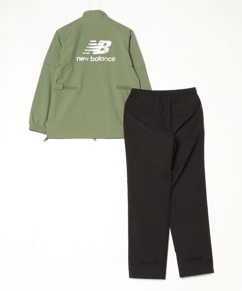 NEW BALANCE（ニューバランス）の「ニューバランス New Balance WOMENS RAIN WEAR (Set up)（セットアップ・レディース・カーキ/ブラック・S/M/L/XL）」の3枚目の写真