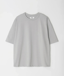 NUS（ナス）の「YEI 1/2 Tee (リブ) グレー（Tシャツ/カットソー）」