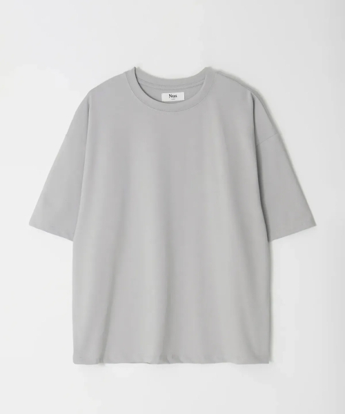 NUS(ナス)の「YEI 1/2 Tee (リブ) グレー(Tシャツ/カットソー・メンズ・その他・FREE)」の1枚目の写真