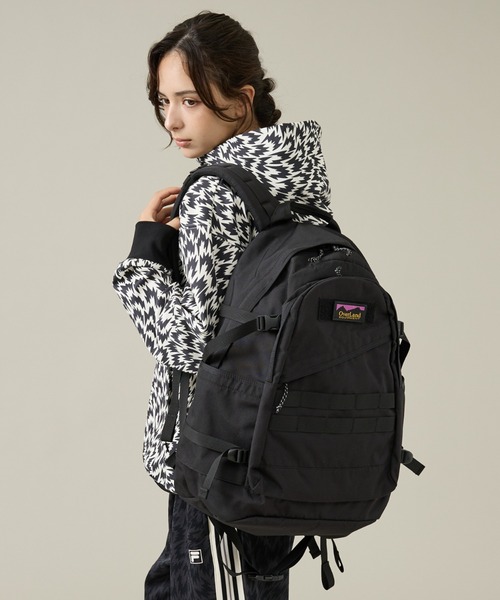 Overland(オーバーランド)の「【OverLand EQUIPMENTオーバーランドイクイップメント 】バックパック BACK PACK/ OL-256002 / 32L(バックパック/リュック・メンズ・カーキ/ブラック/ベージュ・フリー)」の2枚目の写真