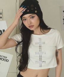 dispark | DISPARK/【26年春夏新作】クロススタッズT(Tシャツ/カットソー)