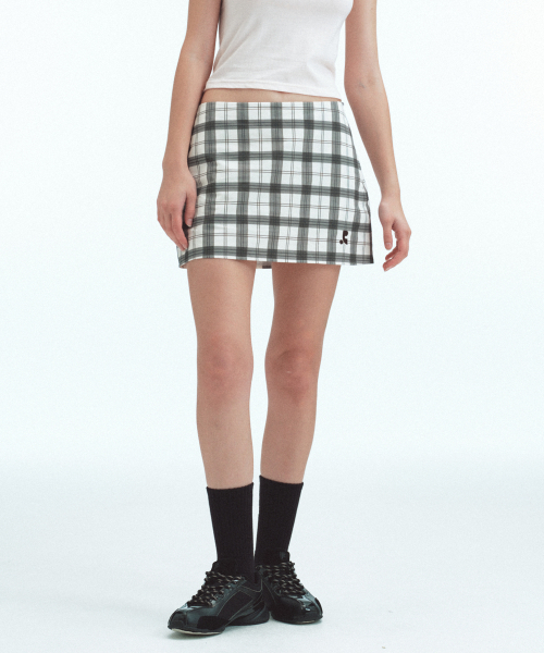 Rest&Recreation（レストアンドレクリエーション）の「RR CHECK MINI SKIRT - IVORY（スカート・レディース・その他・SMALL/MEDIUM）」の6枚目の写真