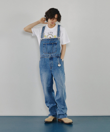 MODEN ARDOR（モデンアルダー）の「クラシックオーバーオールデニムパンツ（中青）（デニムパンツ）」