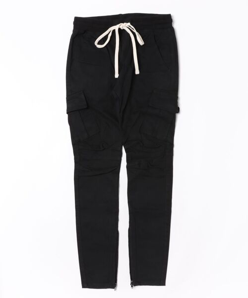 mnml(ミニマル)の「mnml【ミニマル】-CARGO DRAWCORD PANTS SLIM FIT(その他パンツ・メンズ・ブラック・M/L/XL)」の7枚目の写真