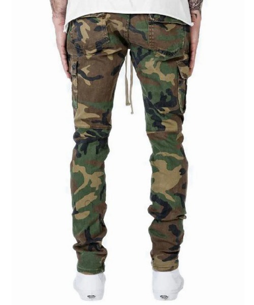 mnml(ミニマル)の「mnml【ミニマル】-CARGO DRAWCORD PANTS SLIM FIT(その他パンツ・メンズ・ブラック/カモフラージュ・M/L/XL/S)」の10枚目の写真