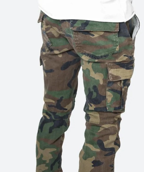 mnml(ミニマル)の「mnml【ミニマル】-CARGO DRAWCORD PANTS SLIM FIT(その他パンツ・メンズ・ブラック/カモフラージュ・M/L/XL/S)」の12枚目の写真
