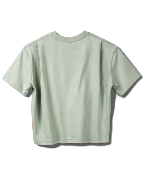 PRINOAR(プリノア)の「スポーツセミクロップ半袖Tシャツ - メドウミスト(Tシャツ/カットソー・レディース・グリーン系その他・SMALL/MEDIUM/LARGE)」の2枚目の写真