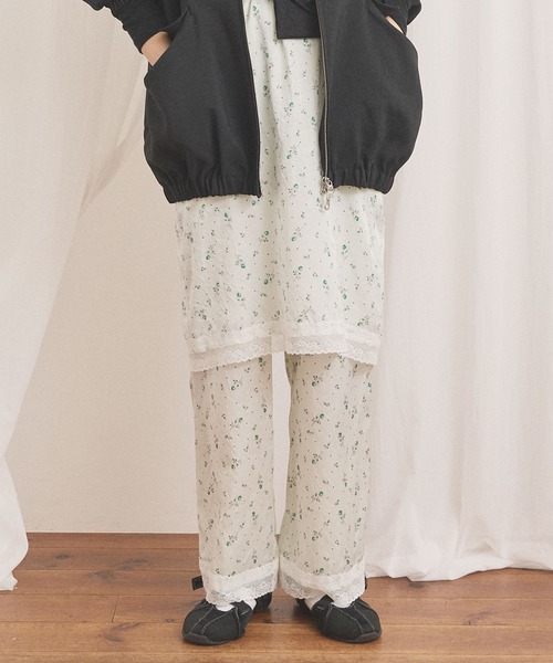 fig London(フィグロンドン)の「Maureen pants(その他パンツ・レディース・ベージュ/グリーン・FREE)」の2枚目の写真