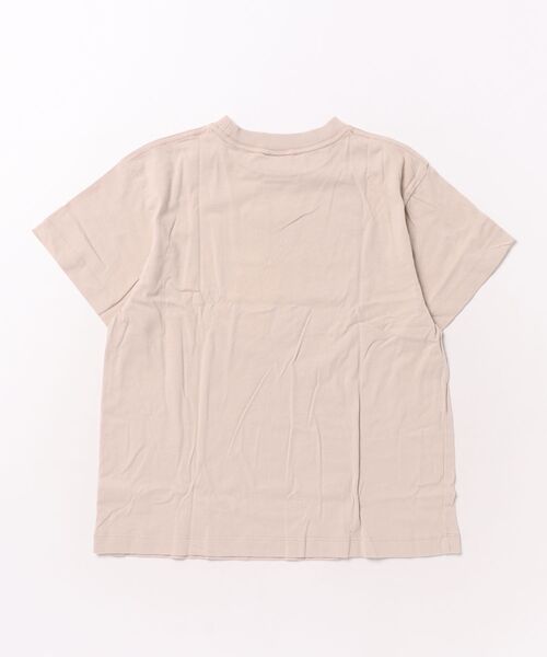 NEEDLE WORKS（ニードルワークス）の「30/-天竺HAPPINESS Tシャツ（Tシャツ/カットソー・キッズ・サンドベージュ・130cm/150cm）」の2枚目の写真