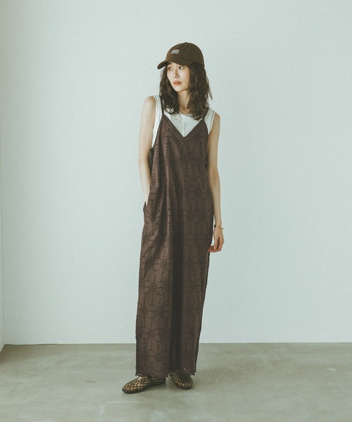 GLOBAL WORK(グローバルワーク)の「フェイクドッキングタンクトップ/684039(Tシャツ/カットソー・レディース・ライトイエロー/ダークグレー/ホワイト・MEDIUM/LARGE)」の4枚目の写真